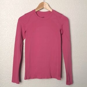 Champion Fitted Activewear Top Womens XS Long Sleeve Sports Crew Neck